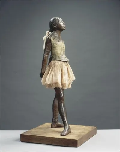Quel peintre français est l'auteur de cette sculpture intitulée "La Petite Danseuse de quatorze ans" ?