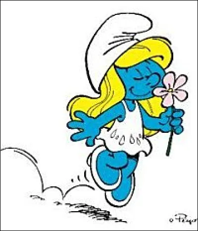 Avec quoi a-t-il fait la Schtroumpfette ?