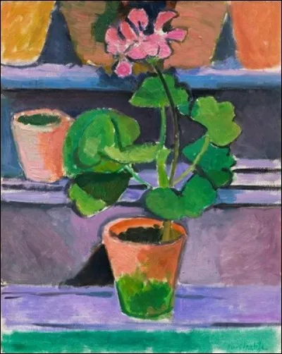 À qui doit-on "Le Pot de géraniums" ?