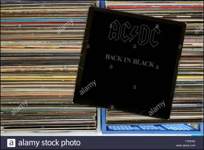Quelle est la première chanson de l'album de "Back in Black" ?