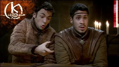 Qu'ont écrit Yvain et Gauvain sur un mur pour se retrouver en prison ?