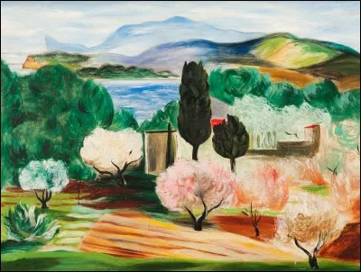 Qui a peint "La Baie de Sanary" ?