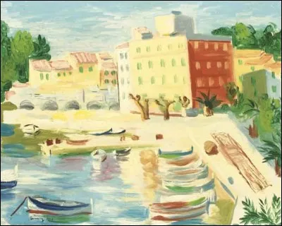 À qui doit-on "Le Port de Sanary" ?