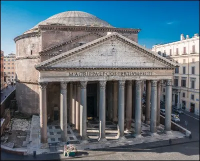 Dans quelle cit&eacute; trouve-t-on ce Panth&eacute;on (-27 avant J.C.) ?