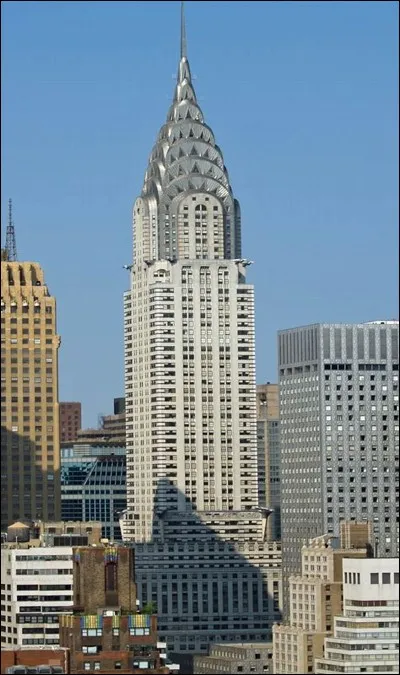 Dans quelle cit&eacute; trouve-t-on le Chrysler building (1930) ?