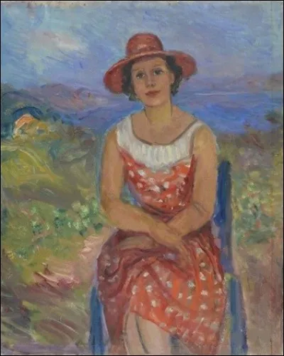 Qui a peint "Madame Durand dans ses vignes de Sainte-Anne" ?