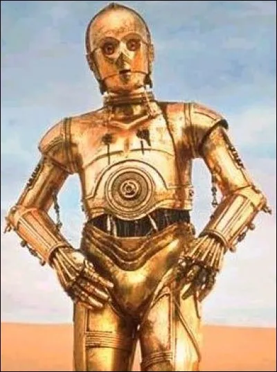 De quelle couleur est Z-6PO dans "Star Wars" ?