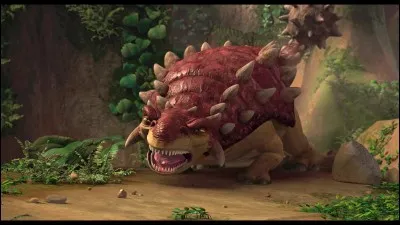 Dans quel film apparaît cet ankylosaure mécontent ?