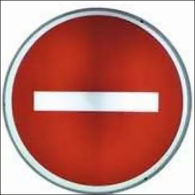 Que signifie ce panneau ?