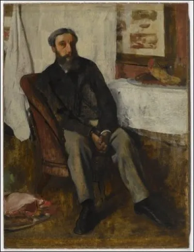 Qui a réalisé "Portrait d'homme" ?