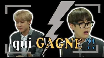 Lequel de J-hope et V est le plus facile à effrayer ?