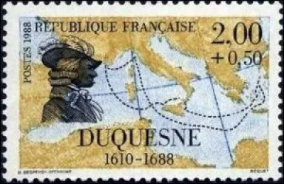 A quelle guerre participa Abraham Duquesne, né en 1610 ?