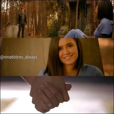 Dans la saison 8x16 que fait Elena ?