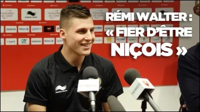 Rémi Walter porte le numéro ...