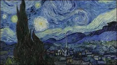 Le tableau "La Nuit étoilée" a été peint par Vincent van Gogh.