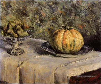 Qui est le peintre de "Melon et bol de figues" ?