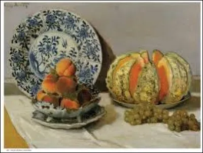 Qui a peint "Nature morte au melon" ?