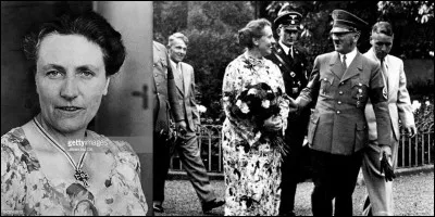 Née Britannique, cette femme ne semble pas avoir été une maîtresse d'Hitler. Il est sûr qu'elle était une amie intime du dictateur. Elle lui fournira le papier qui lui servit à écrire « Mein Kampf » lorsqu'il est incarcéré. Elle sera sa traductrice pour la négociation de traités avec l'Angleterre. Elle connaît bien le monde de la musique classique et surtout d'un musicien allemand.
Qui est cette femme ?