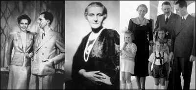 Elle sera la « première dame » de l'Allemagne nazie alors que, bien qu'amoureuse dHitler, elle ne se mariera pas avec Hitler, mais avec un de ses sbires. Elle commettra « le pire du pire » à la fin du IIIe Reich.
Qui est-elle ?