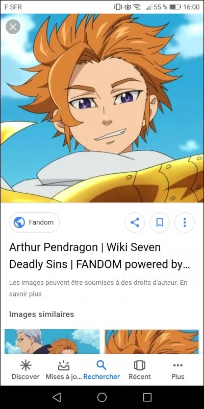 Quel âge a le roi Arthur ?