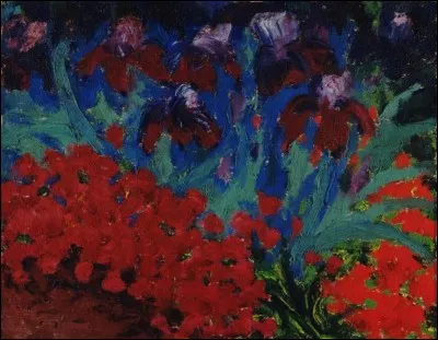 On finit avec "Fleurs bleues et violettes" de :