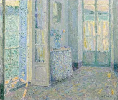 Qui a peint "La Chambre bleue" ?