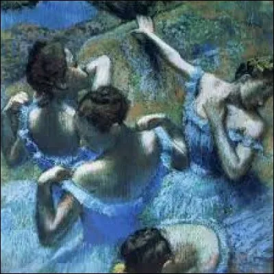 Qui est le peintre des "Danseuses en bleu" ?