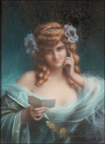 Qui a peint "Femme en bleu lisant" ?