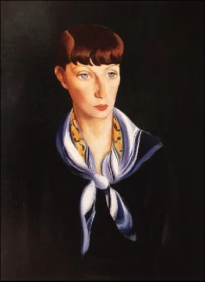 Qui a repr&eacute;sent&eacute; "Madame du Bousquet au foulard bleu" ?