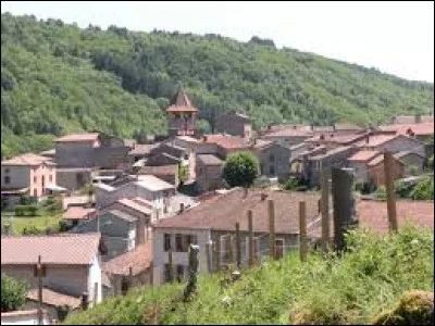 Commune Ligérienne, dans le Forez, Débats-Rivière-d'Orpra se situe en région ...