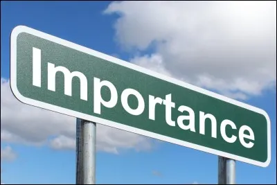 La chose la plus importante est...