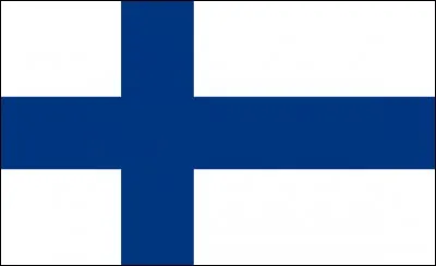 Ce drapeau est celui de la Finlande