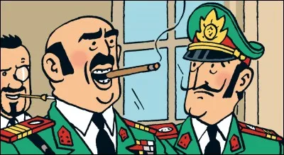 Quel est le nom de ce général dictateur (Tintin et les Picaros) ?