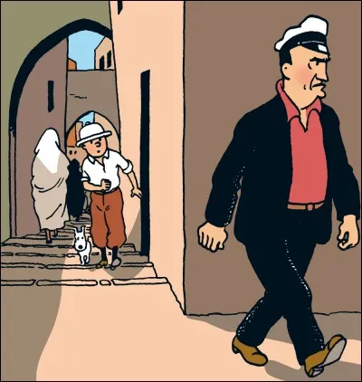 Quel est le nom de ce marin contrebandier (Le Crabe aux pinces d'or) ?