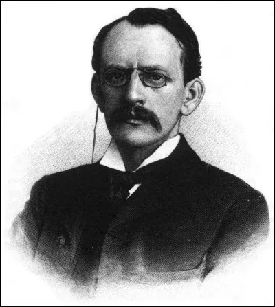 Avec quoi le physicien Joseph John Thomson compara-t-il l'atome en 1903 ?