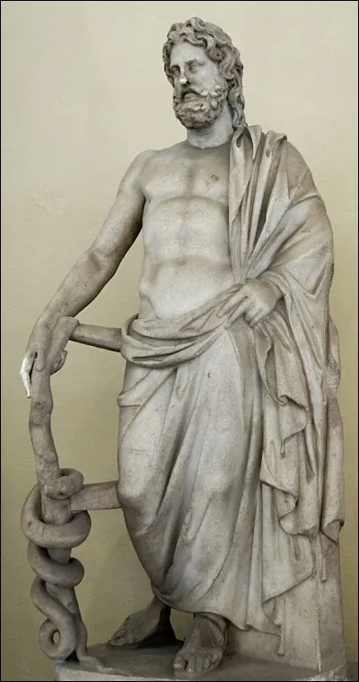 Quel dieu de la mythologie romaine est identifié au dieu grec Asclépios ?