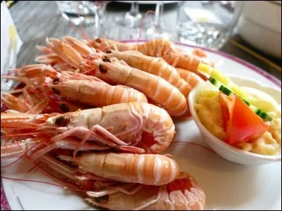 Nous commencerons par cette entrée gastronomique, servie froide :