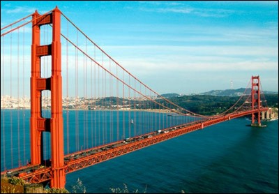Dans quelle ville, le pont du Golden Gate (1937) est-il sis?