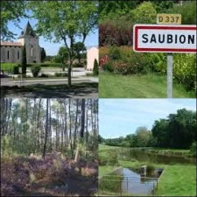 Voici différentes vues de Saubion. Commune de l'arrondissement de Dax, elle se situe dans le département ...