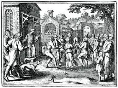En 1518, dans quelle ville de France eut lieu la manie dansante ? (Épidémie de danse)