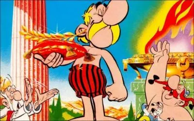 D'o venait le colosse dans 'Astrix et les Jeux Olympiques' ?