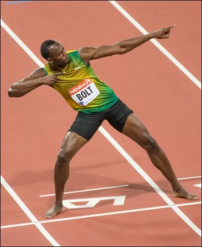 Quelle est l'année de naissance de l'athlète jamaïcain Usain Bolt ?
