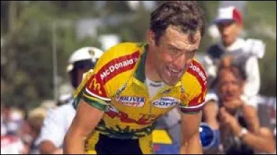 Il est Français ; champion du monde sur route 1994 ;
2 victoires d'étape sur le Tour de France ;
meilleur grimpeur de la Vuelta en 1994.
Il s'agit de Luc...