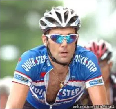 Champion d'Italie contre-la-montre à trois reprises ; professionnel de 1996 à 2010 ; il a participé 6 fois au Tour de France.
C'est le bien nommé Marco...