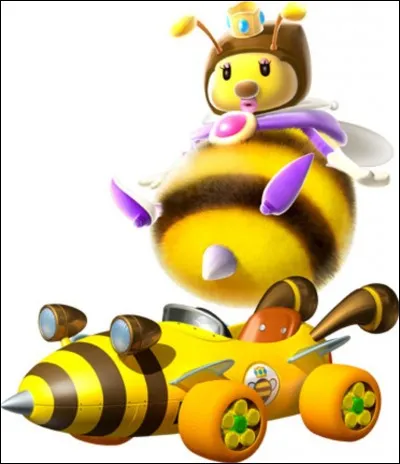 Dans quel "Mario Kart" peut-on jouer la reine abeille ?