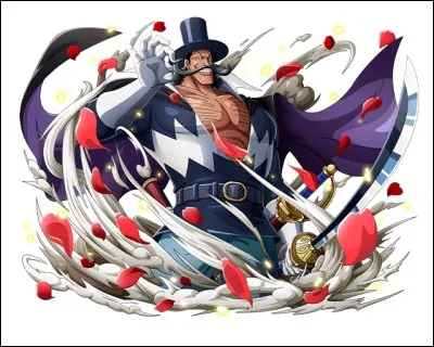 Ce sublime membre de l'équipage de Barbe Blanche, qui est-ce ?