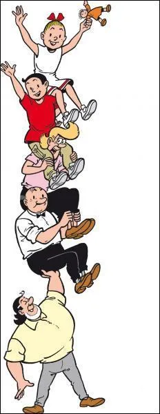 Comment s'appelle le costaud dans Bob et Bobette ?