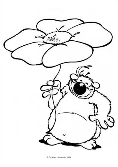 De quelle couleur est le pelage de Cubitus ?