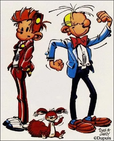 A part Spip, l'cureuil que possde Spirou et Fantasio, quel animal bizarre ont-ils adopt ?