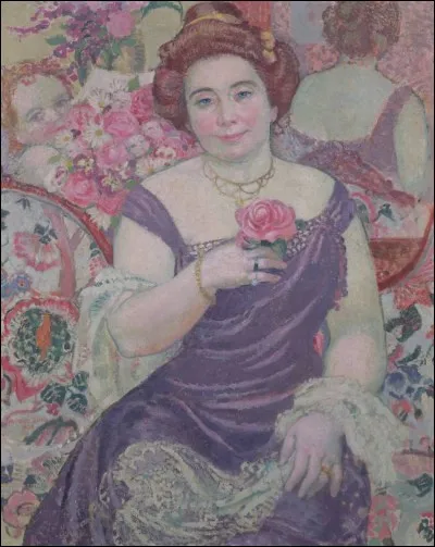 Qui a peint "Marthe à la rose" ?